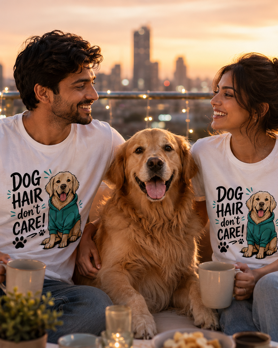 Dog Hair Don't Care Premium T-Shirt