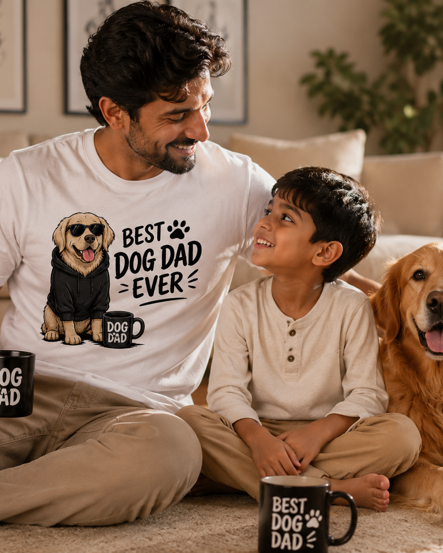 Best Dog Dad Ever Premium T-Shirt