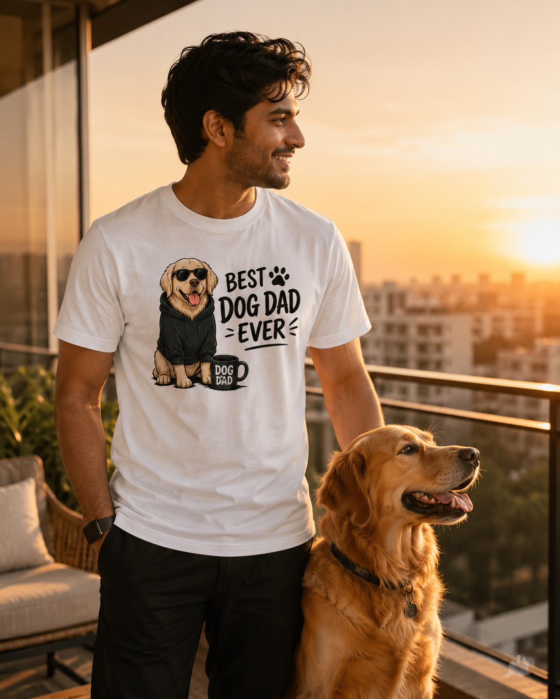 Best Dog Dad Ever Premium T-Shirt