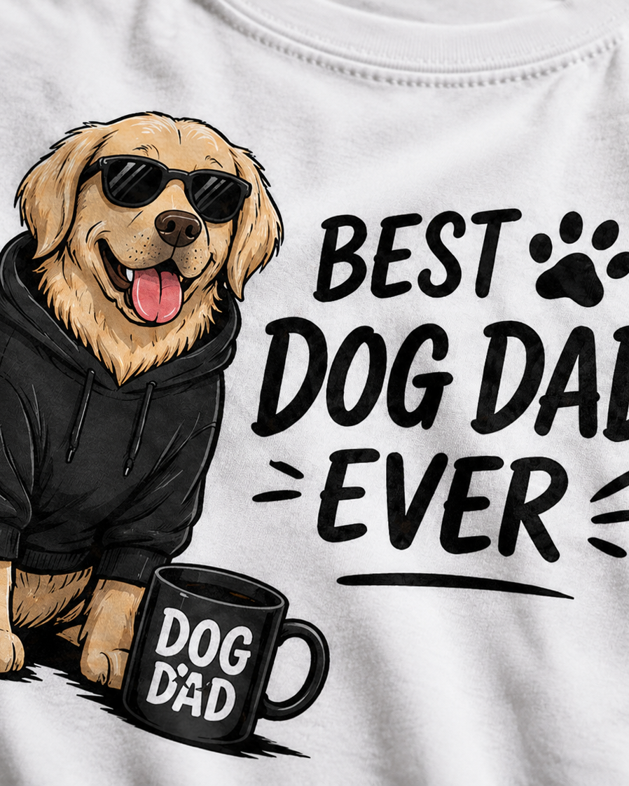 Best Dog Dad Ever Premium T-Shirt